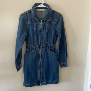 Western Denim Dress 100% Cotton